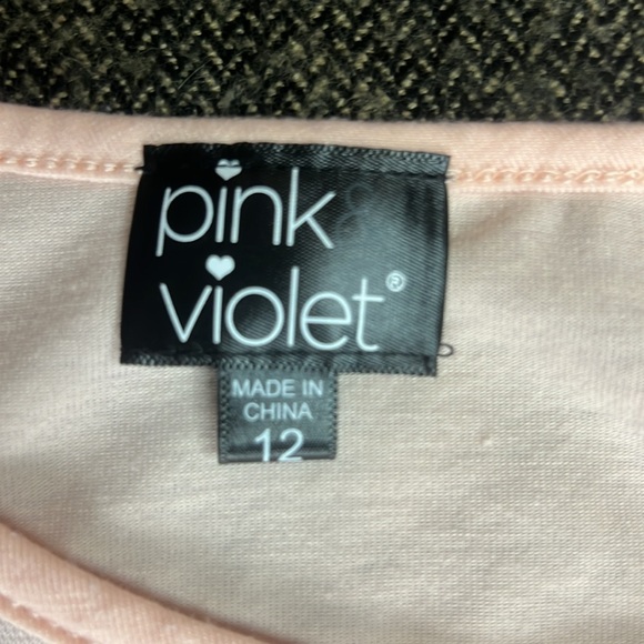 Adorable sequin sparkle dress with kitty cat face and bow sz 12 - Picture 6 of 7